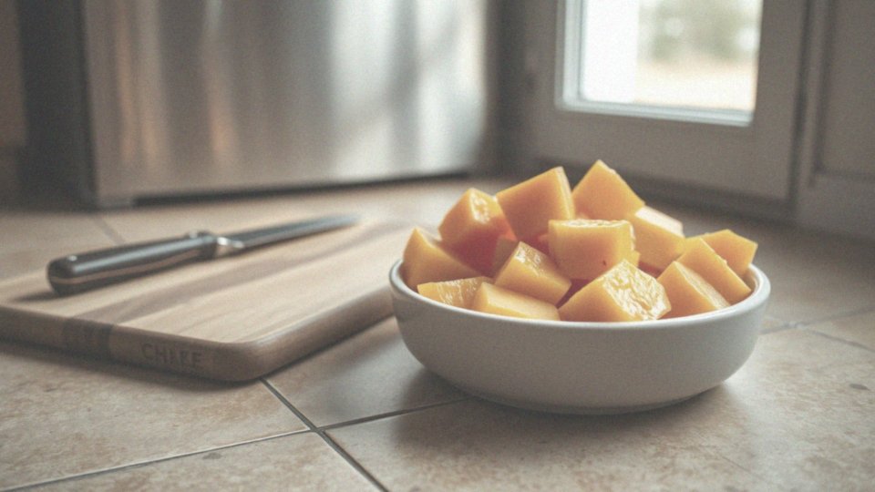 Jak podawać melon psu - kawałki czy skórkę?