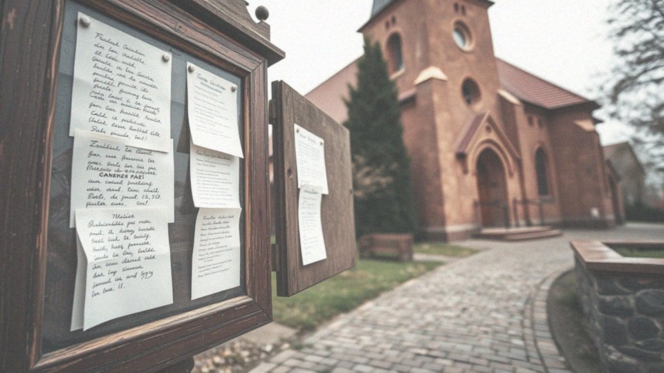 Gdzie znaleźć ogłoszenia parafialne dotyczące pogrzebów w Chełmie?