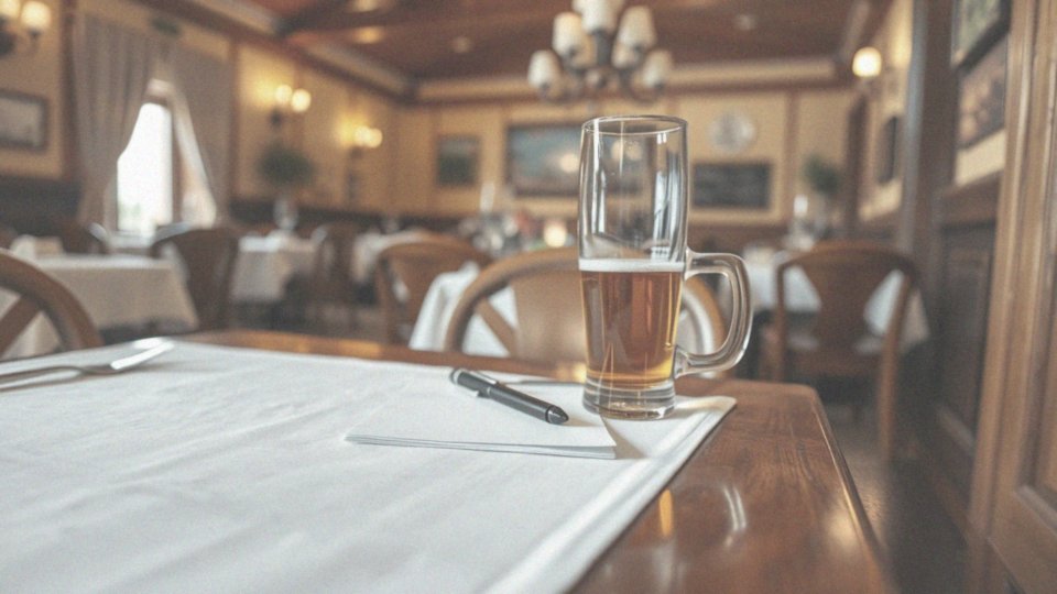 Jak kelner przyjmuje i serwuje zamówienia?