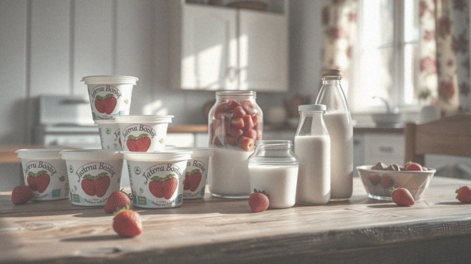 W jakiej formie pakowany jest jogurt truskawkowy?