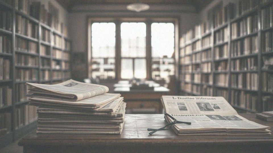 Jak znaleźć archiwa lokalnych gazet dotyczące nekrologów?