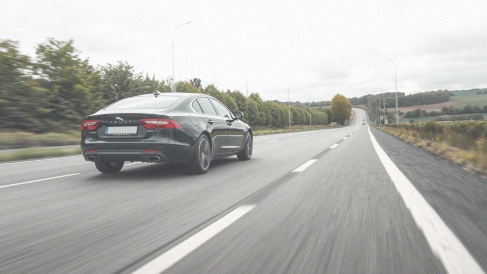 Jak ocenia się stabilność samochodu podczas jazdy na wprost?