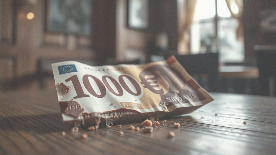 Czym się charakteryzuje smak banknotu 1000 euro z czekolady?