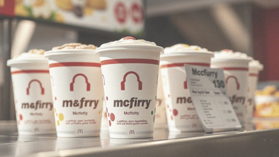 Jakie są ceny różnych wersji McFlurry?