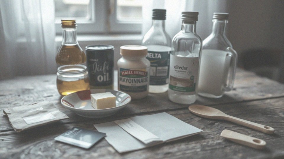 Jakie są skuteczne domowe metody usuwania kleju?