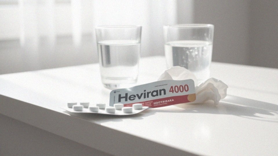 Jakie są najczęstsze działania niepożądane Heviran 400?