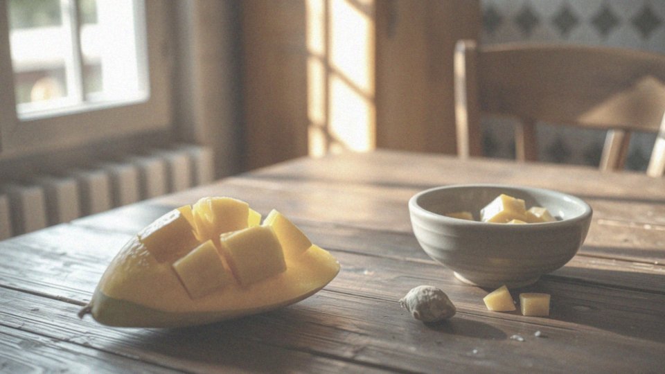 Jakie są potencjalne zagrożenia związane z jedzeniem mango przez psa?