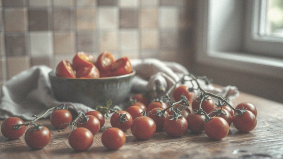 Jakie są różnice kaloryczne między świeżymi a gotowanymi pomidorami?