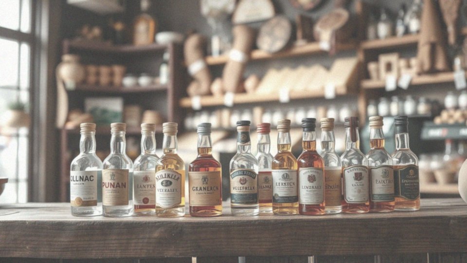 Jakie są rodzaje mini alkoholi dostępnych na prezent?