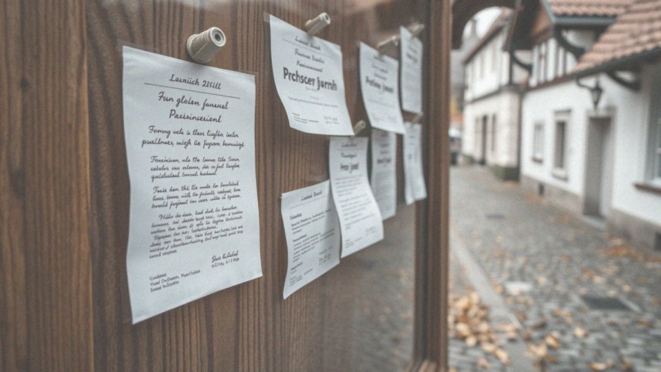Jak rodziny zmarłych publikują ogłoszenia o pogrzebach?