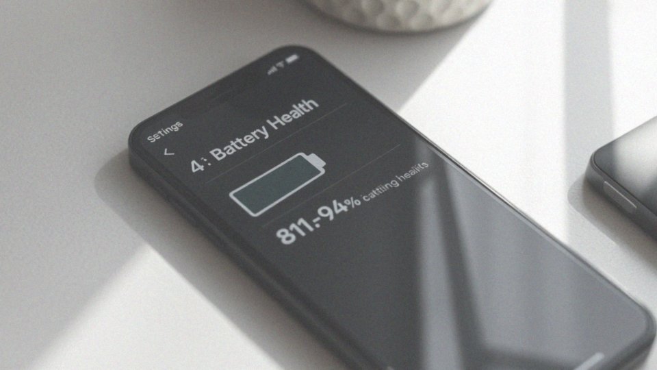 Jak ocenia się kondycję baterii iPhone 14 Pro?